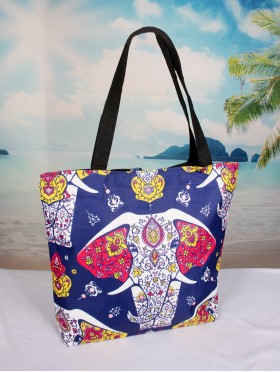 Waterproof Abstract Pattern Tote Bag